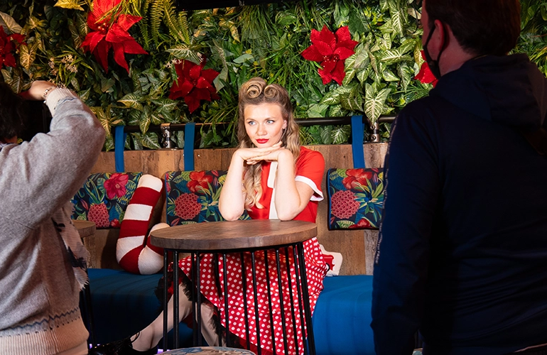 vintage christmas photoshoot workshop