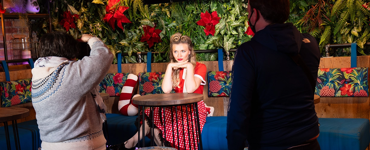 vintage christmas photoshoot workshop